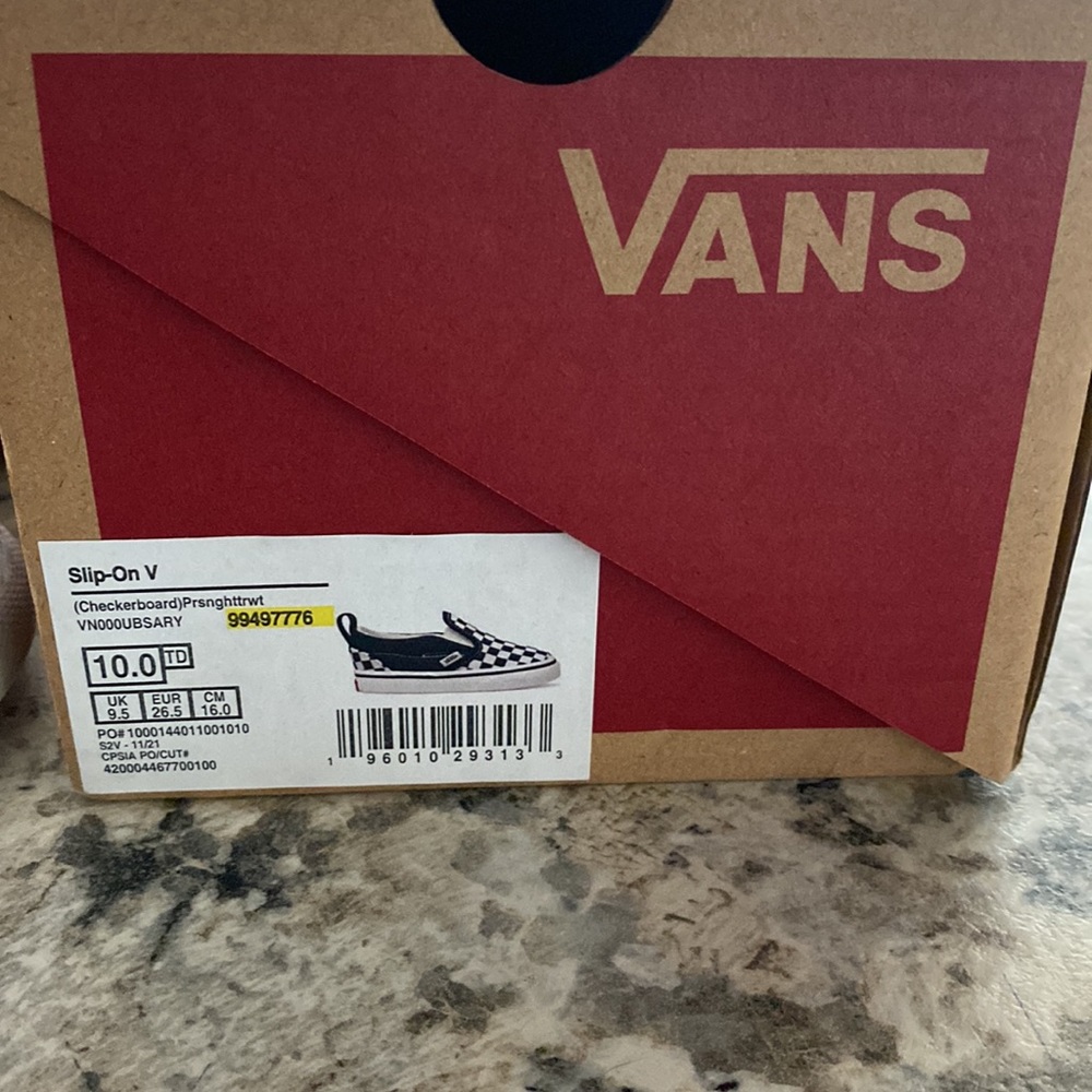 Barley worn kids vans 10